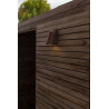 LUTEC ANCOR brown outdoor wall lamp IP54 GU10