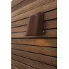 LUTEC ANCOR brown outdoor wall lamp IP54 GU10