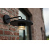 LUTEC PLATO black outdoor, traditional wall lamp LED 3000K