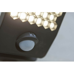 LUTEC ATLANTIS PIR sensor outdoor wall lamp LED moveable