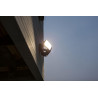 LUTEC CHIMERA black outdoor wall lamp with motion sensor