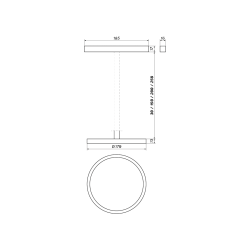 LOONARI ATELLA MULTILINE LED 7W magnetic lamp