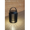 LUTEC KOZY portable table lamp black IP44 black