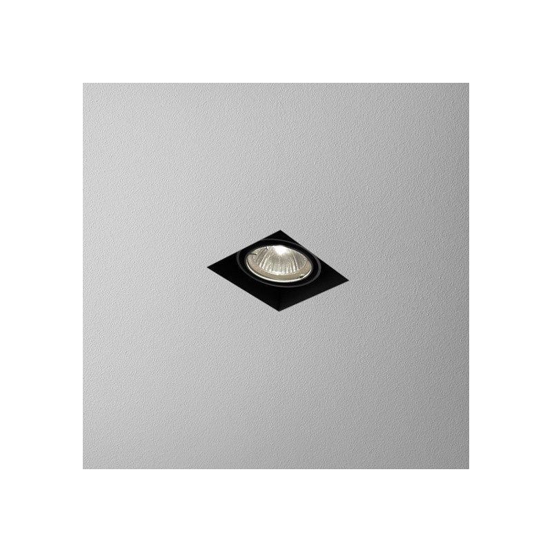 AQFORM SQUARES 50x1 trimless recessed 12V anthracite