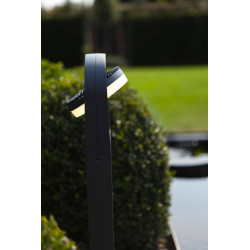 LUTEC FELE post with a rotating head, ideal for paths