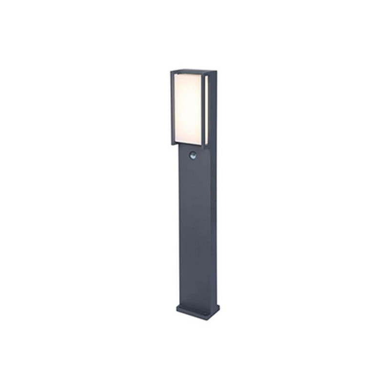 Lutec QUBO LED garden bollard with motion sensor