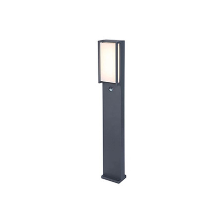 Lutec QUBO LED garden bollard with motion sensor