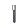 Lutec QUBO LED garden bollard with motion sensor