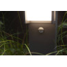 Lutec QUBO LED garden bollard with motion sensor