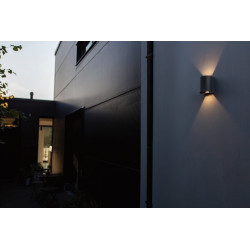 LUTEC GEMINI BEAMS Up&Down modern outdoor wall lamp