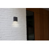 LUTEC GEMINI XF flat LED outdoor wall lamp IP54