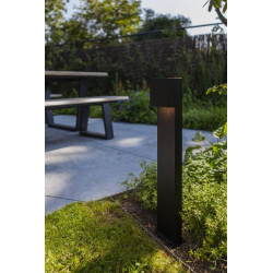 LUTEC GEMINI LED garden bollard IP54 stylish lighting