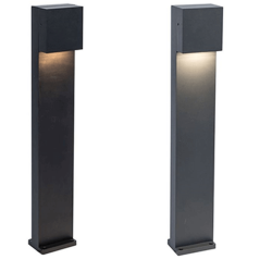 LUTEC GEMINI LED garden bollard IP54 stylish lighting