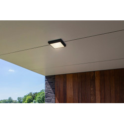 LUTEC HELENA outdoor LED ceiling lamp 4000K IP54