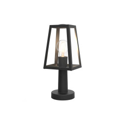 LUTEC FIA elegant outdoor lantern 34cm E27 bulb