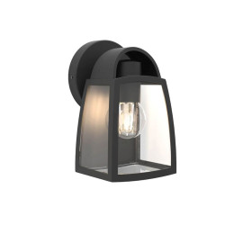 LUTEC KELSEY wall lamp with clear E27 glass