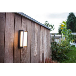 LUTEC QUBO wall lamp for garden and terrace 2700K-6500K RGB