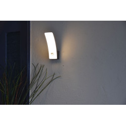 LUTEC KILO wall lamp PIR sensor warm light 3000K