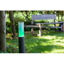 LUTEC DROPA LED garden bollard anthracite IP44