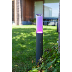 LUTEC DROPA LED garden bollard anthracite IP44