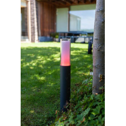 LUTEC DROPA LED garden bollard anthracite IP44