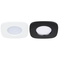 LUTEC RINA square LED recessed fixture with smartphone control