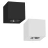 EXO Wall lamp BRICK 2x3W aluminium, white, black