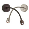 ASTRO Fosso Switched wall LED lamp bronze, nickel