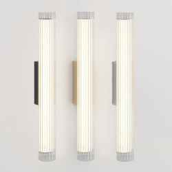 ASTRO io 665 LED long wall lamp IP44 black, gold, chrome