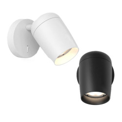 ASTRO Koto Single Switched wall lamp white, black IP20