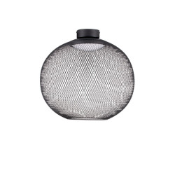 LUCES RITA LE44254/5/6 lampa sufitowa LED czarna 30-50cm