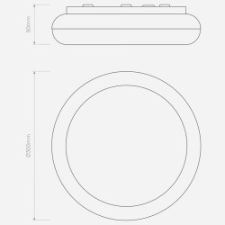 ASTRO Altea 1133002 plafon łazienkowy IP44 chrom