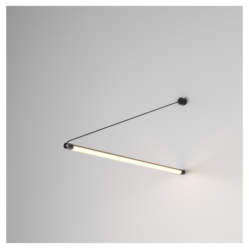 AQFORM PIPER LED 230V wall lamp 26582/3 black 132cm, 154cm