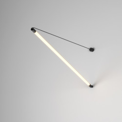 AQFORM PIPER move LED wall lamp 26584/5 black 136cm, 158cm