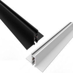 FIVETRACK recessed track 5mm white, black