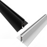 FIVETRACK recessed track 5mm white, black