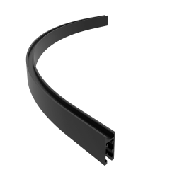 FIVETRACK surface track 5mm arc 1/4 60cm black
