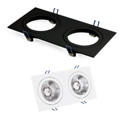 OXYLED CROSTI GAVI DUE 12V/230V recessed lamp