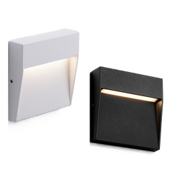 LUCES IMPERIAL LE73763/5 LED outdoor wall lamp IP54 square white, black