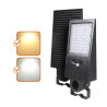 Solar street light with motion sensor LED 30W 2CCT IP65