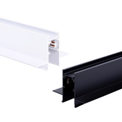 OXYLED MULTILINE trimless recessed magnetic track 9mm plasteboard