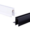 OXYLED MULTILINE trimless recessed magnetic track 9mm plasteboard