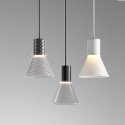 AQFORM MODERN GLASS Flared GU10 suspended 50471, 50530