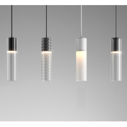 AQFORM MODERN GLASS Tube GU10 zwieszany 50470, 50529 szklana tuba