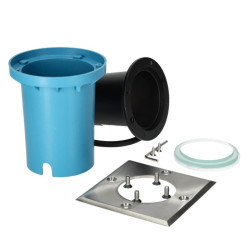 Kobi ENTRADA 1 stainless steel Exterior ground-light IP65 square