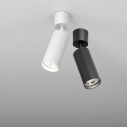 AQFORM PET 230V spot 10045 surface, bulb GU10  white, black