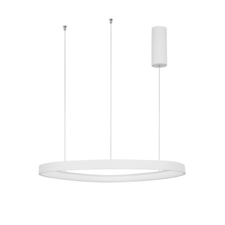 LUCES TAFI LE41479/81 lampa wisząca LED 65cm biała, brąz