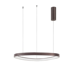LUCES TAFI LE41479/81 LED pendant lamp 65cm white, brown