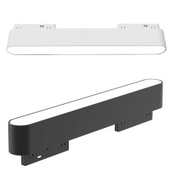 FIVETRACK CYGNUS 5mm biała, czarna LED 12W