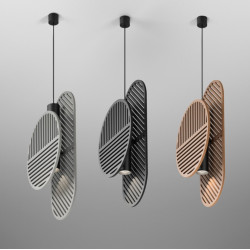 AQFORM IKI LED suspended 59872 grey, graphite, orange